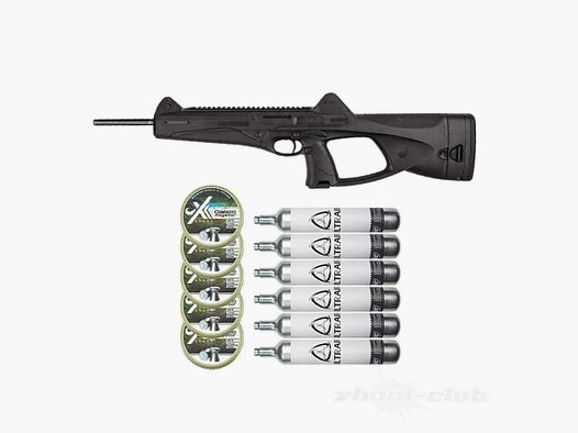 Beretta Cx4 Storm Cal. 4.5mm Set + Diabolos & CO2 Capsules