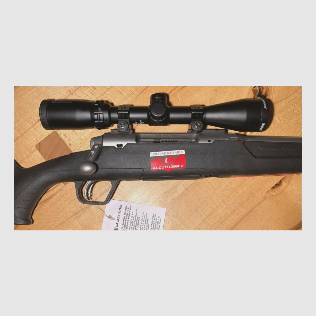 Savage Axis II XP 6,5 Creedmoor m. Bushnell Banner 3-9x40