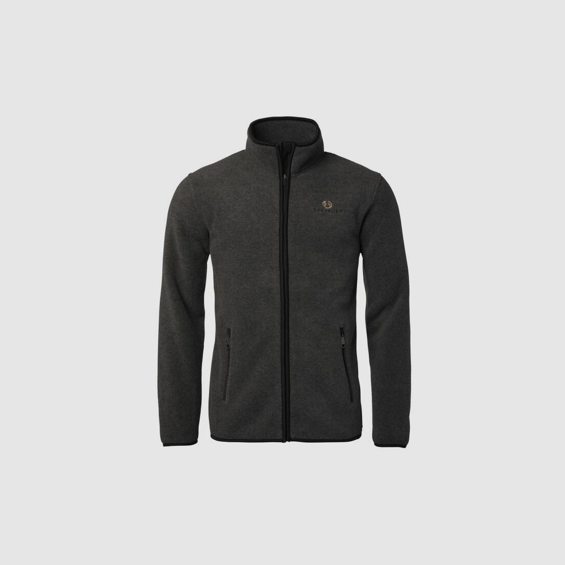 Chevalier Herren Fleecejacke Mainstone Anthracite w Black