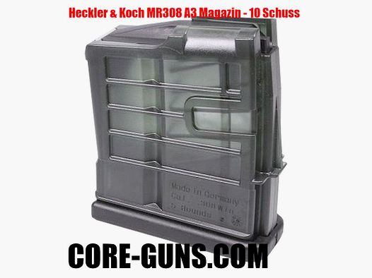 Heckler & Koch MR308 A3 Magazin - Ersatzmagazin HK MR308 Magazin	 HK Ersatzmagazin Kaliber 308WIN für MR308