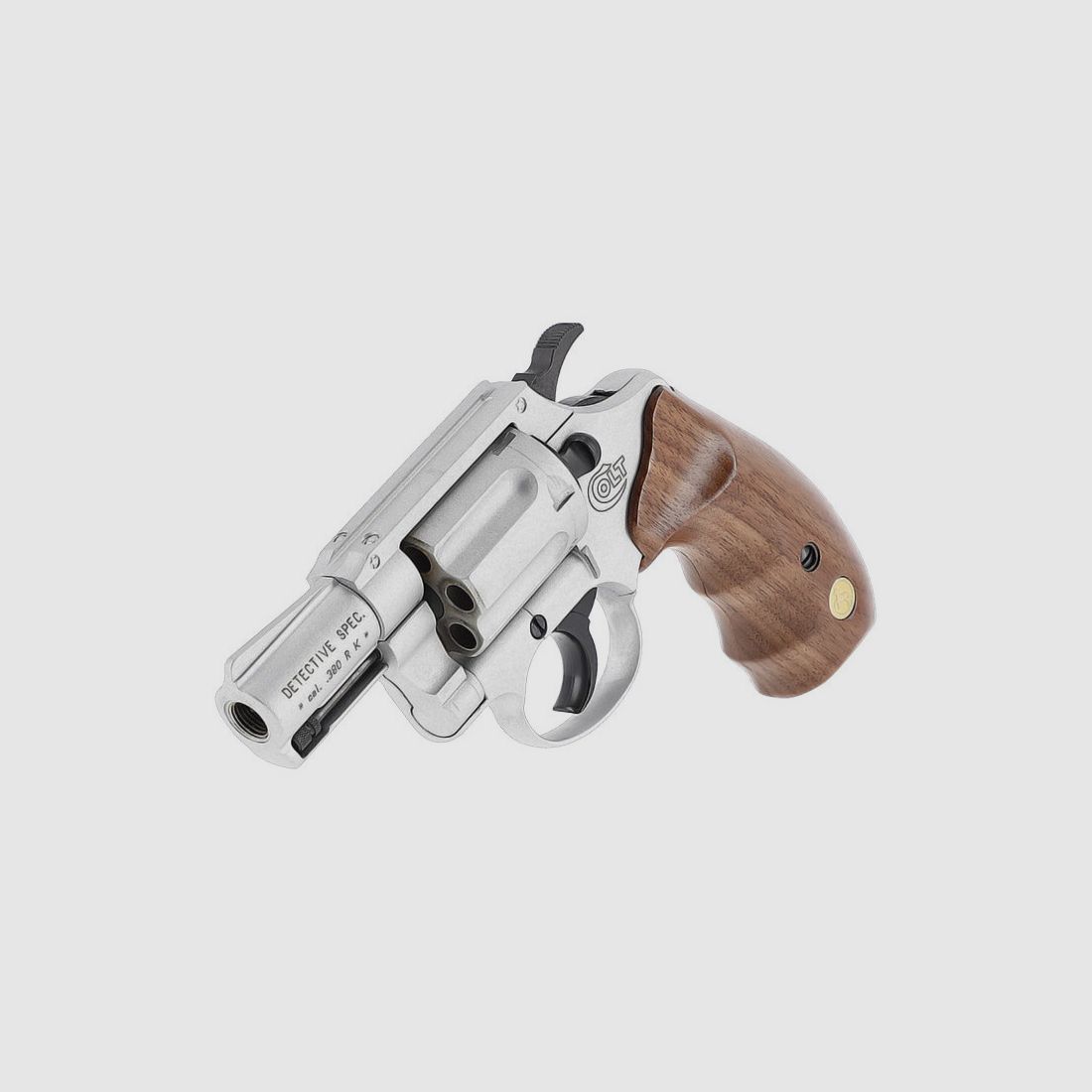 Revolver a salve Colt Detective Special calibro 380/9mm RK Legno Umarex, immagine 3 di 5