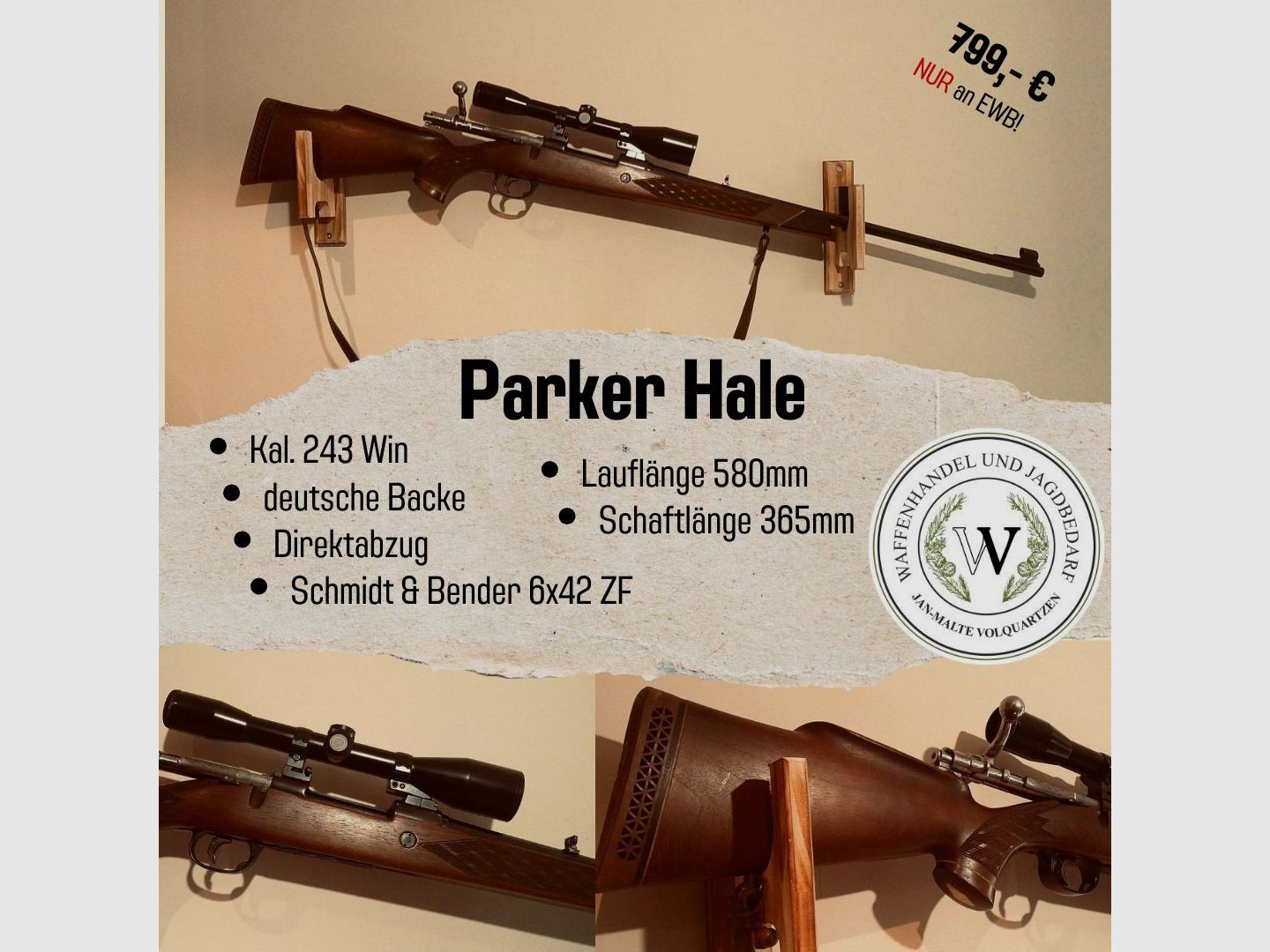 Parker Hale 98er 243Win.