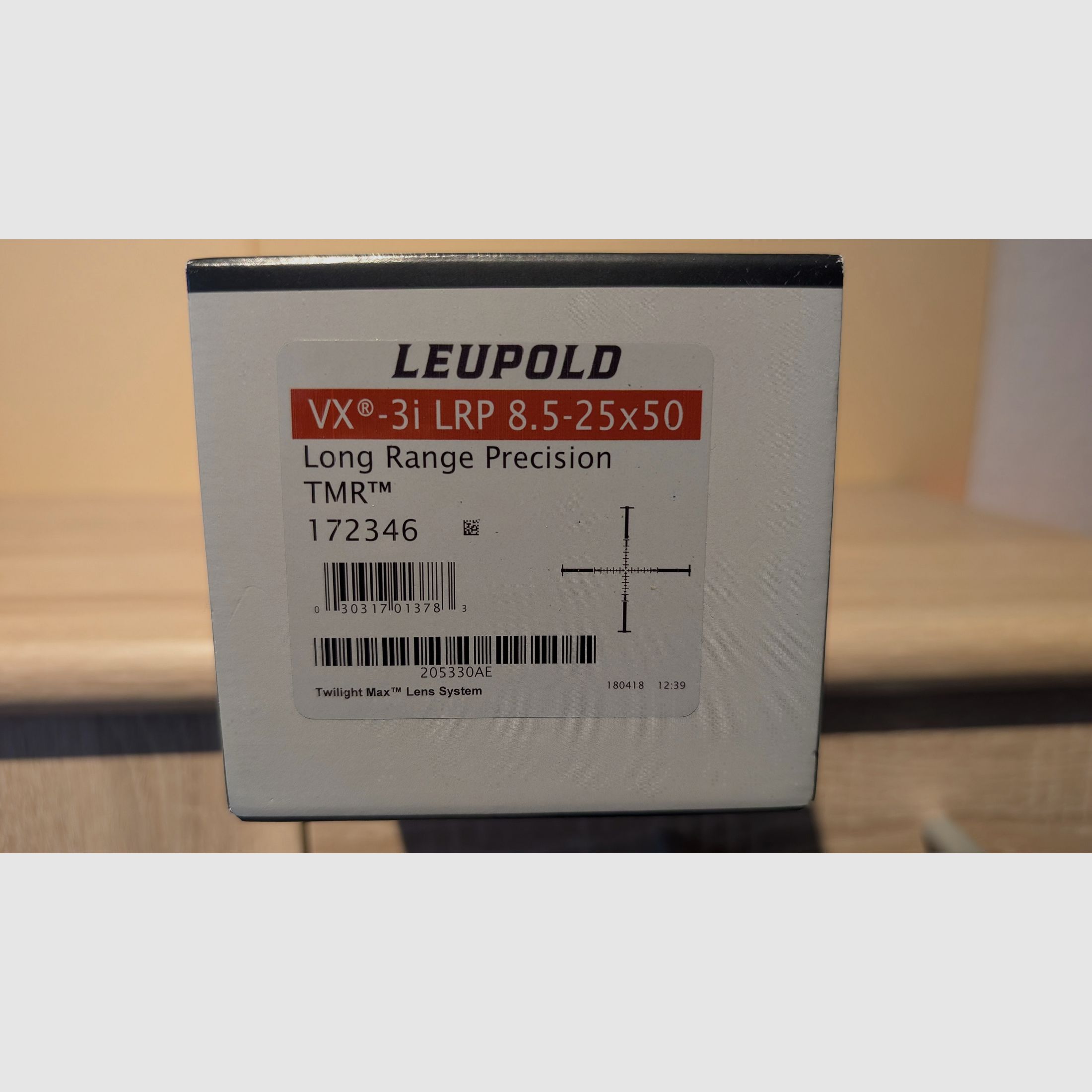 🔹 À vendre : Leupold ZF VX-3i LRP 8.5–25x50 TMR – comme neuf 🔹
