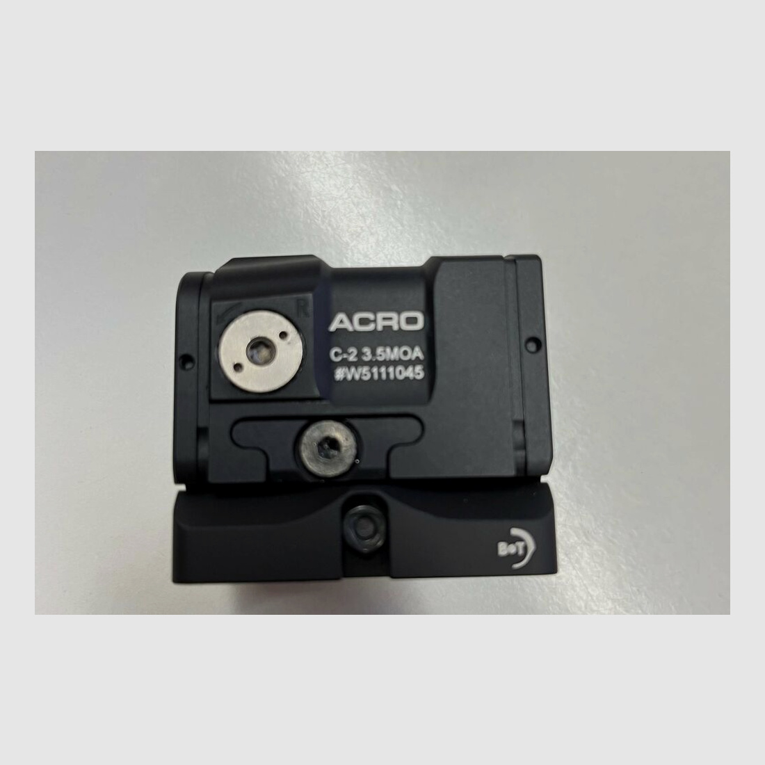 Aimpoint Leuchtdotvisier Mod. Acro C-2 3,5 MOA/zwart incl. adapter