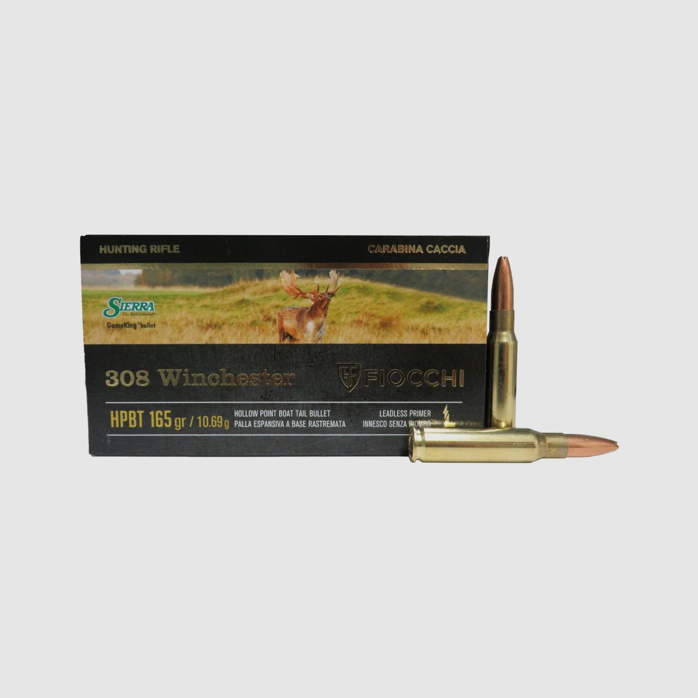 Fiocchi Patronen Kal. 308 Winchester HPBT 165 gr, Bild 1 von 2