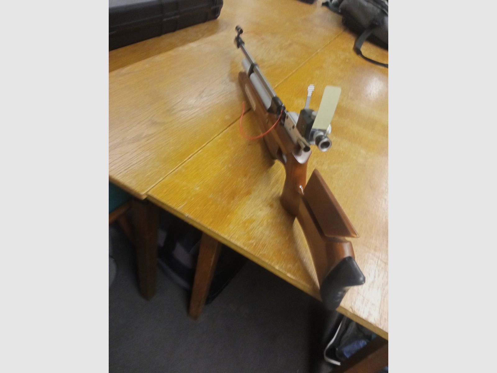 Used air rifle FWB 700 wood.