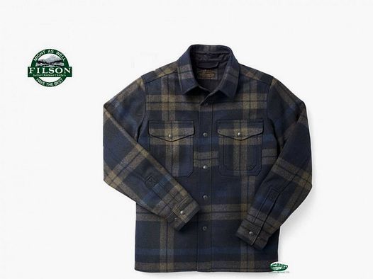 FILSON Kurtka Mackinaw Koszula niebieska