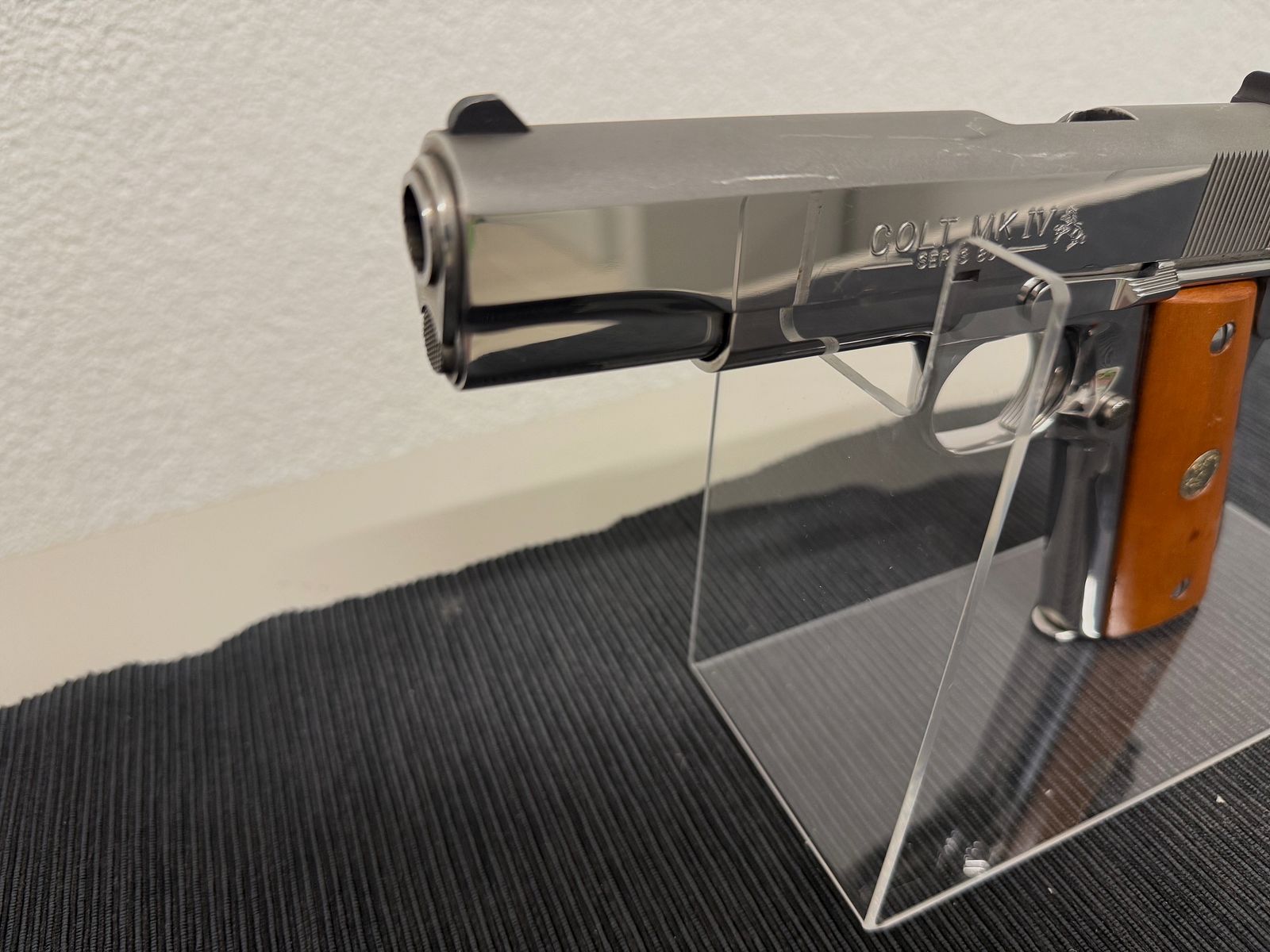 Colt MK IV Series 80 1911 Government in Chrom Kaliber .45Auto  ACP sehr selten!
