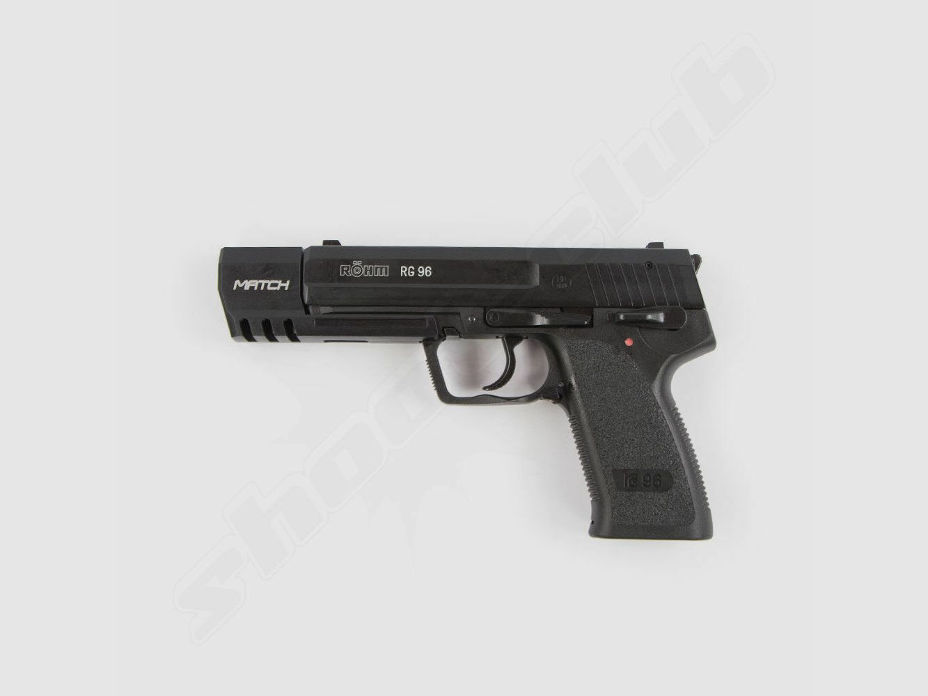 Röhm RG 96 MATCH brüniert 9 mm P.A.K. Platzpatronen-Set, Bild 4 von 4