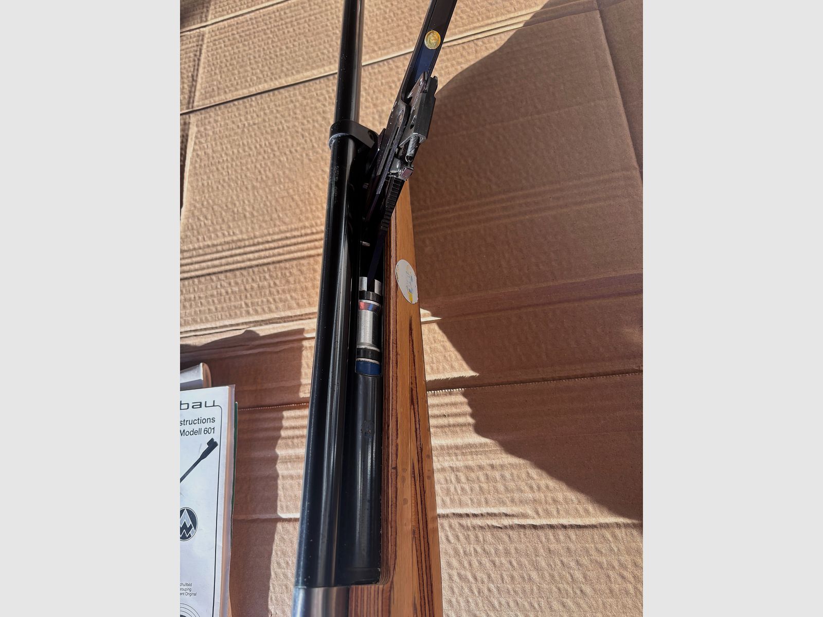 Fine work construction model 601 match air rifle/defective