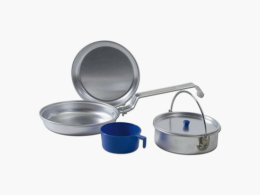 Mil-Tec Set da Cucina in Alluminio per 1 Persona