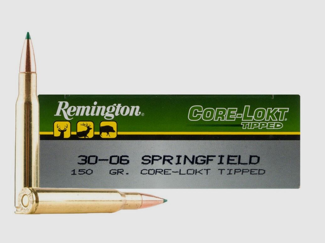 Büchsenmunition REMINGTON Core-Lokt Tipped – 30-06 – 150 grains, Bild 2 von 4