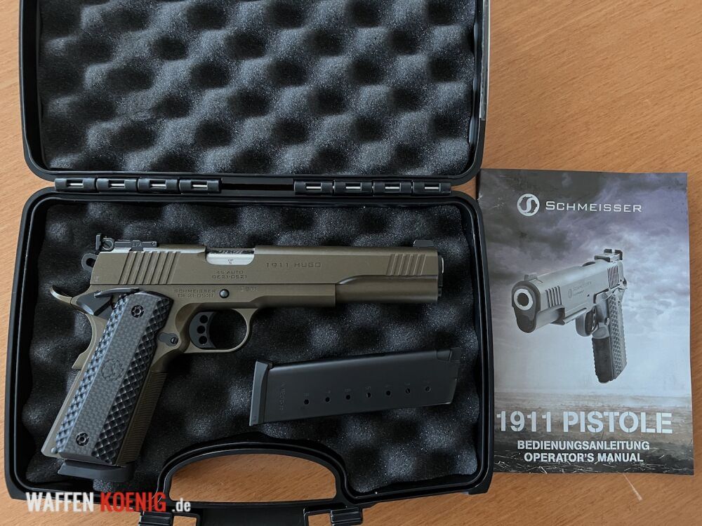 Schmeisser Schmeisser Hugo 1911 Kal. 45 ACP - 6" LL Thunderbronze