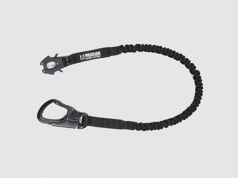 Personal Retention Lanyard with FROG Clip & TANGO Carabiner, black, Bild 1 von 4