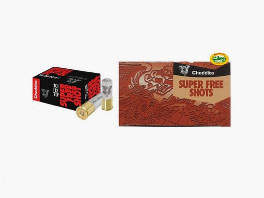 CHEDDITE Patronen SUPER FREE SHOTS Kal.12 gr.36 pb.8 dispersant