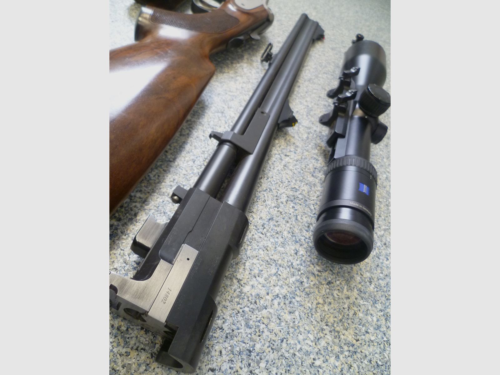 BDB Merkel B3  .30 R Blaser mit Zeiss Victory HT und Docter-Sight