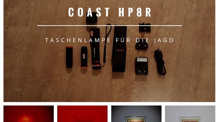 Coast Portland HP8R – Fokustaschenlampe für die Jagd