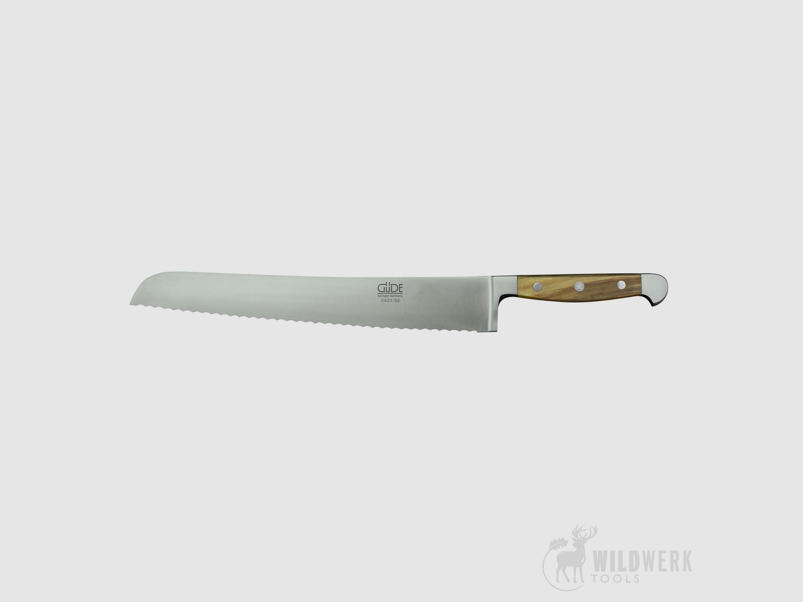 Güde Brotmesser "Franz Güde" Alpha Olive links
