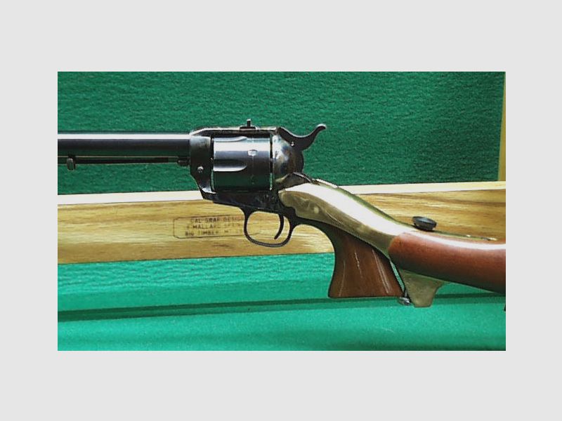 Wike-Jäger Revolver Single Action Mod.1873 Buntline Cal.45 LC, immagine 4 di 4