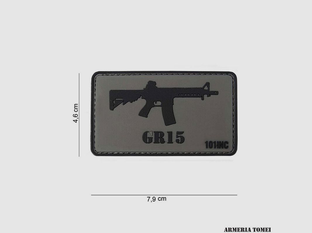 PATCH – 3D PVC GR15 #10033