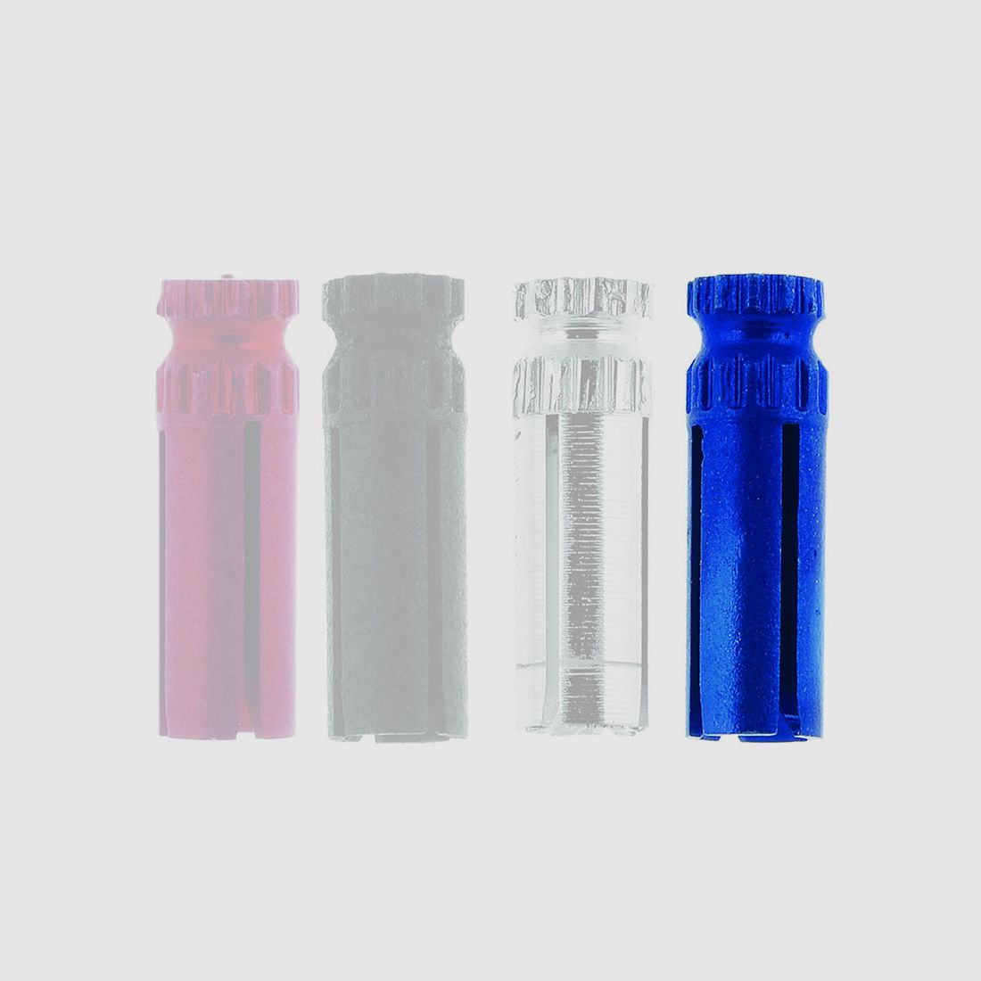 Elkadart Alu Flight Protector Flight schutz blau 6 StĂĽck im Blister