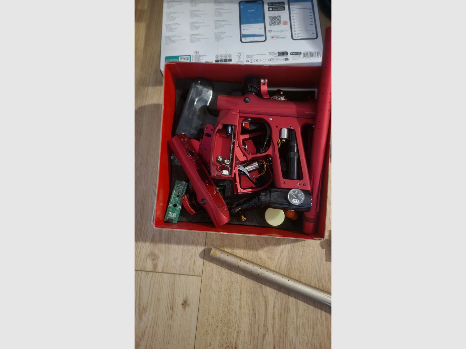 Kompletne wyposażenie do paintballa