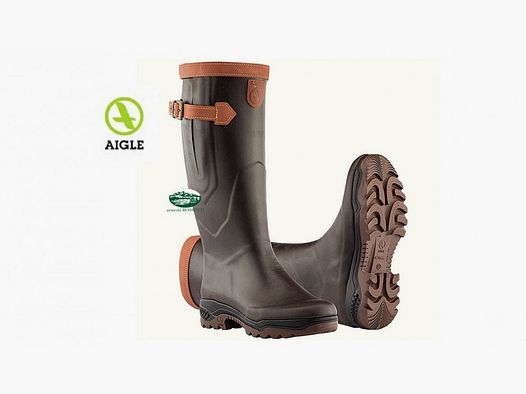 AIGLE Stivali parcours 2 Sign marrone