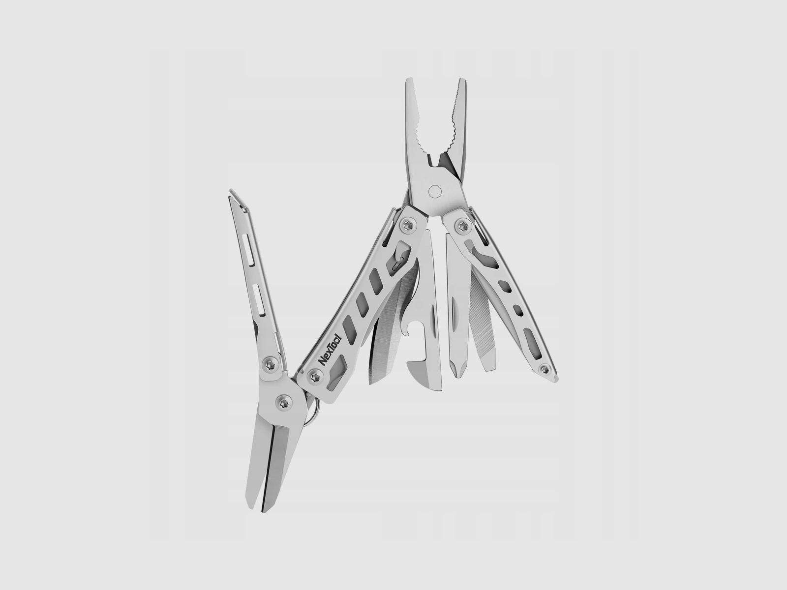 NEXTOOL MULTITOOL 10-in-1 MINI FLAGSHIP F11 SILVER, image 1 of 7