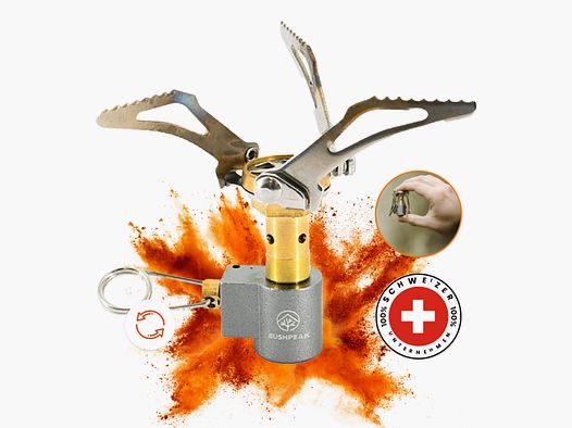 Bushpeak Gaskocher Mini - 3000W
