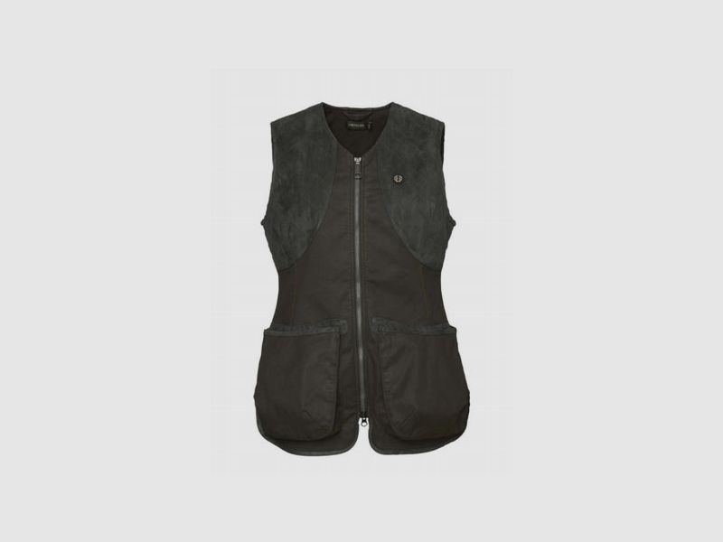 Chevalier Vintage Dogsport Vest for Women, leather, brown, image 2 of 4