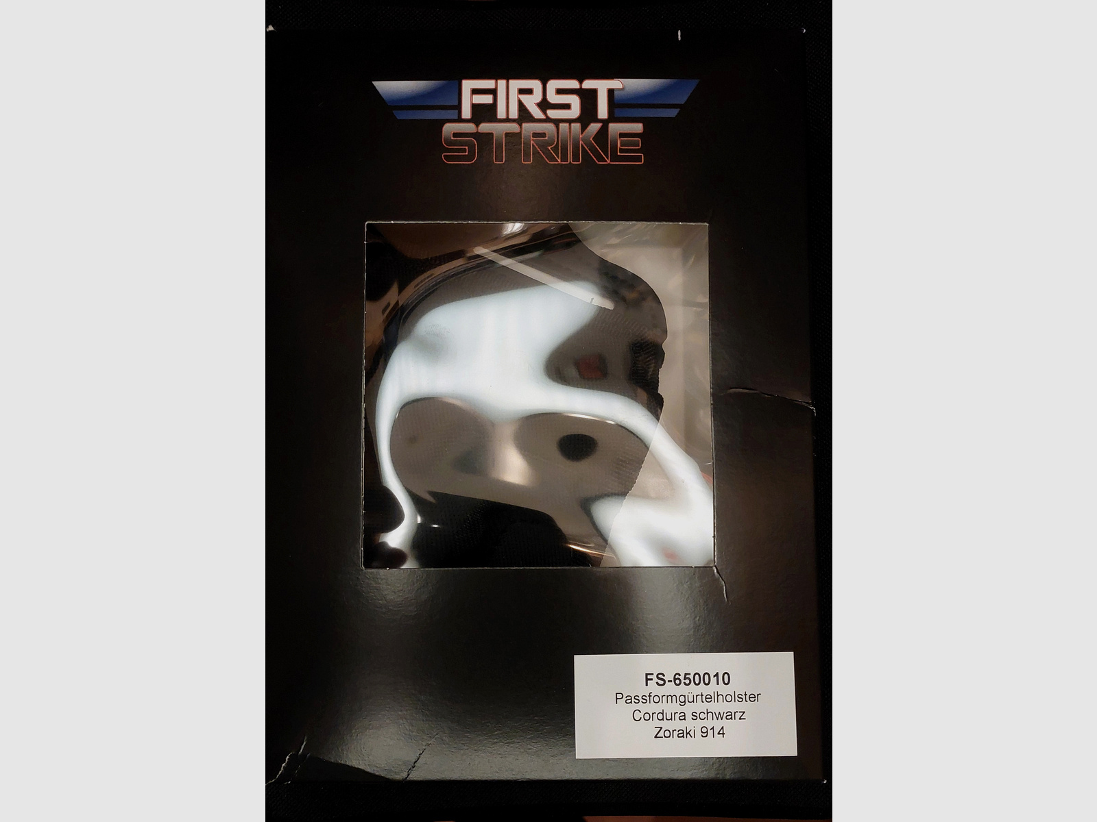Zoraki 914 Schreckschuss Pistole 9mm P.A.K. brüniert (1070) mit 2 Magazinen und neuem First Strike Holster