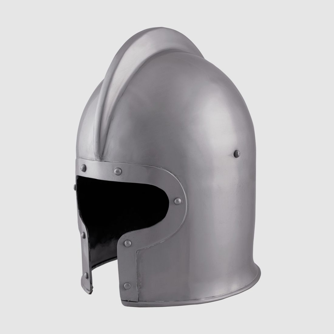 Barbuta Helm mit Lederinlay