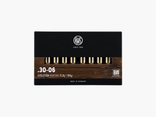 Munitions RWS 30-06 EVO 11.9G