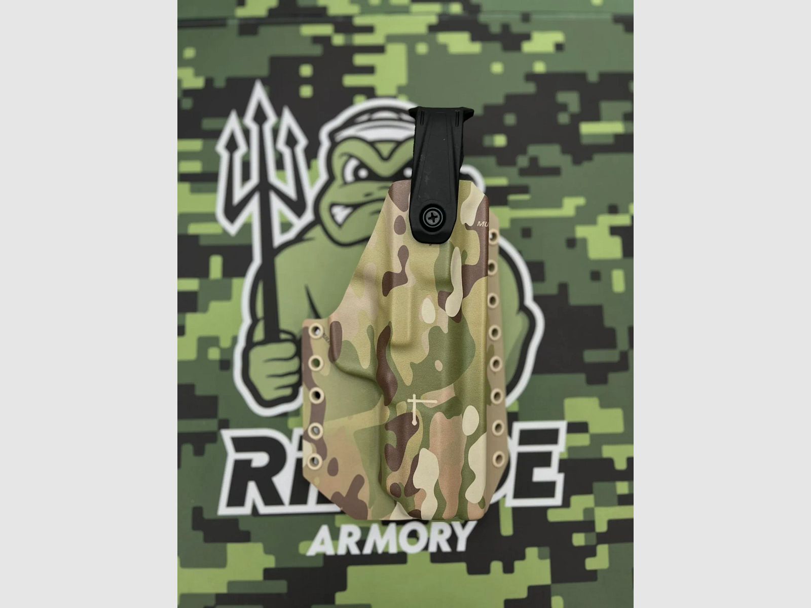 Fiveseven Kydex-holster met SLS – zonder lamp – RTI-patroon (Multicam), afbeelding 1 van 2