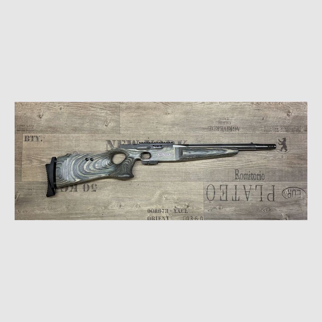 Walther RARITY rifle stock and interchangeable barrel or interchangeable system for GSP