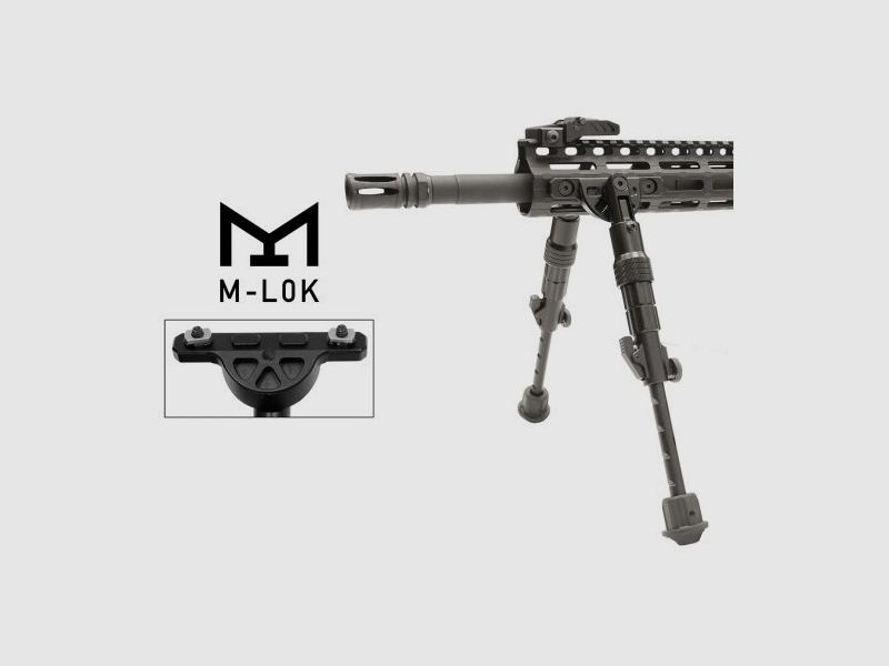 Bi-pieds UTG Zweibein Recon Flex M-Lok 145 - 203 mm