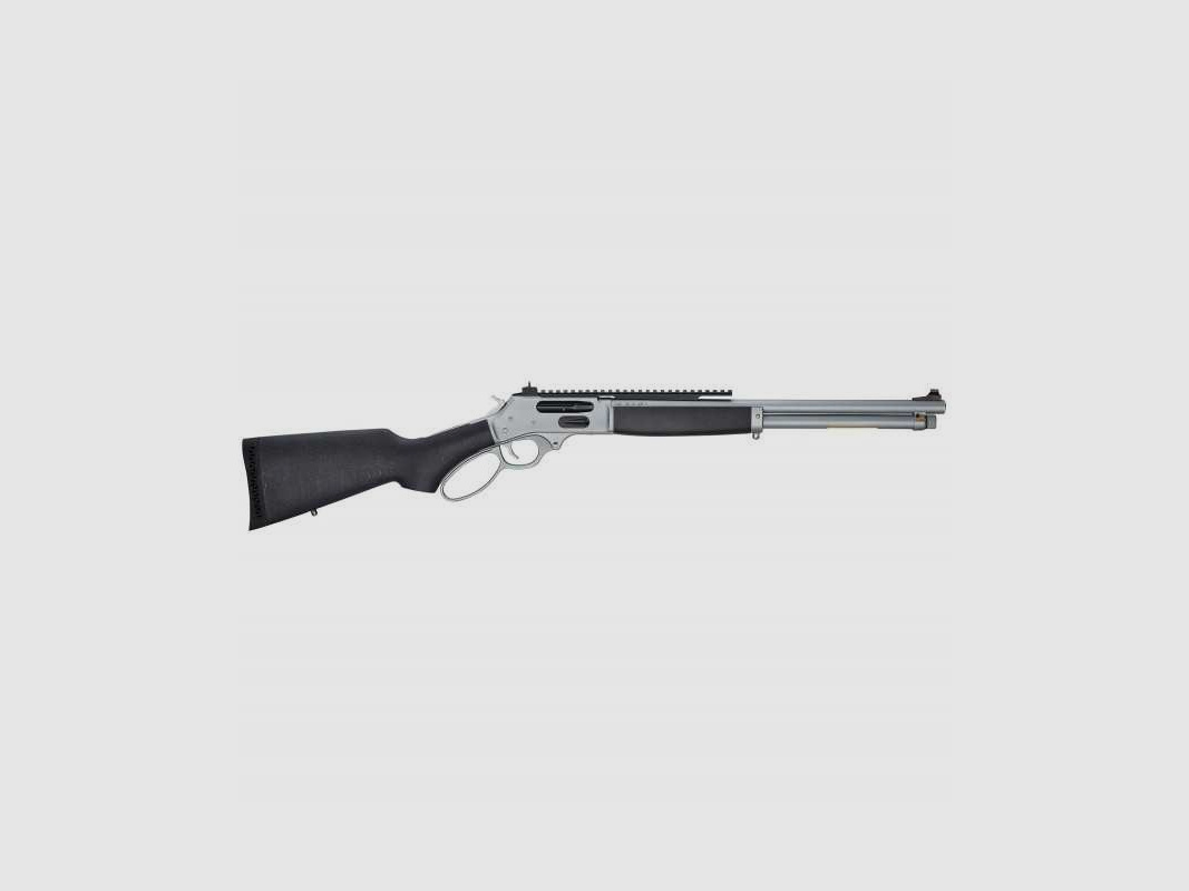 Henry All Weather Side Gate Picatinny 45-70 Govt. Chrome Lever Action Unterhebelrepetierbüchse