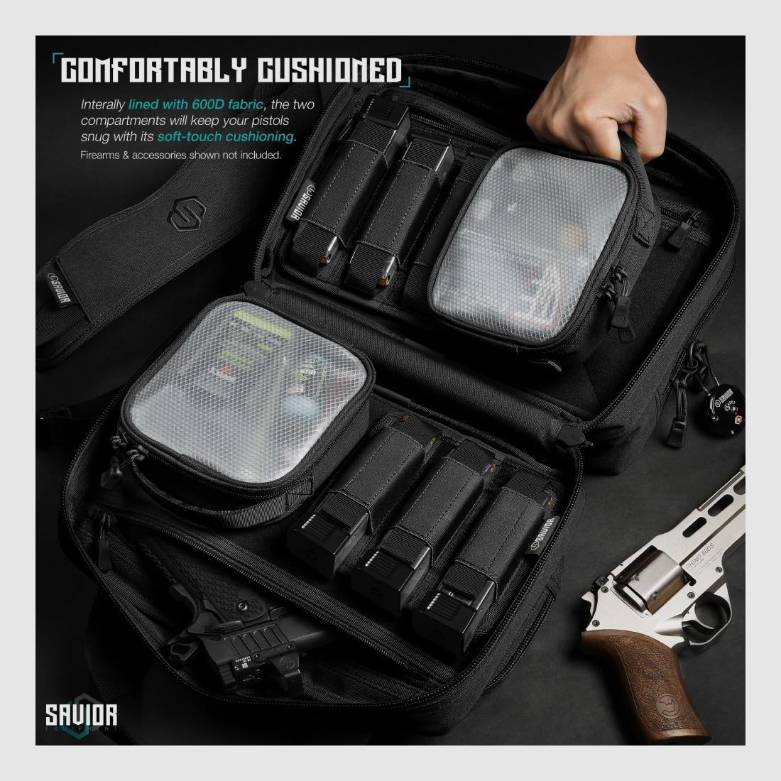 SAVIOR SAVIOR SPECIALIST MINI RANGE BAG KOLOR CZARNY, zdjęcie 3 z 5