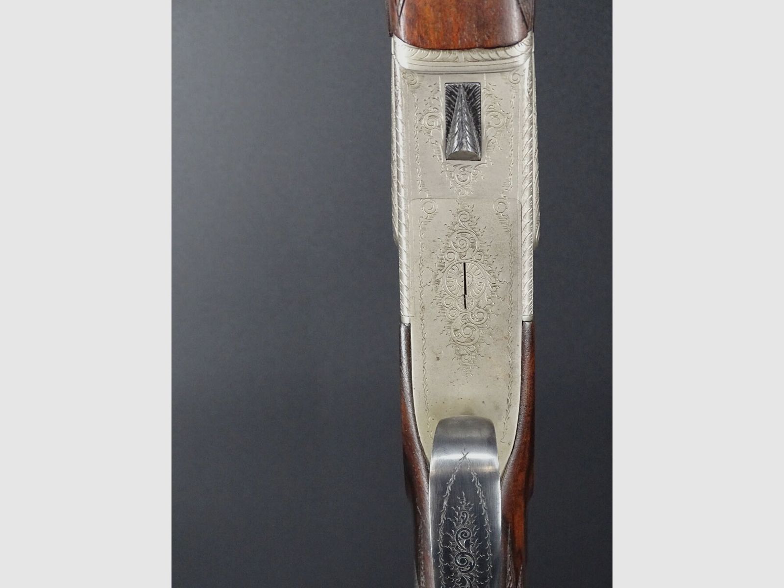 Ludwid Borovnik BBD Kaliber 6,5x57R 12/70 .22Win Mag Doppelbüchsdrilling, Bild 5 von 10