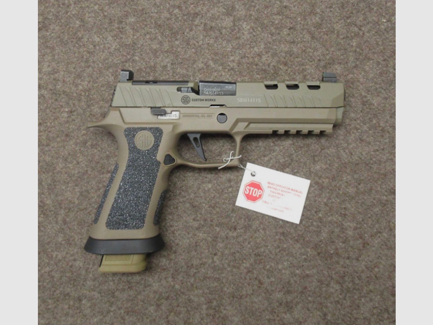  SIG SAUER mod. P320 DH3 cal. 9mm Luger