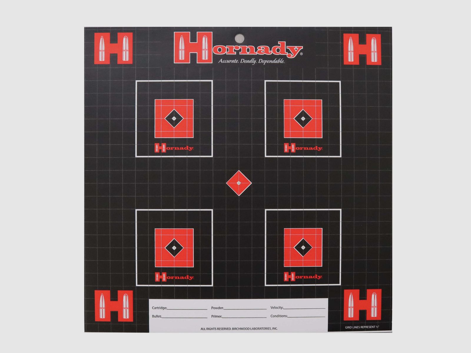 Hornady LNL bersaglio, 10 pz.