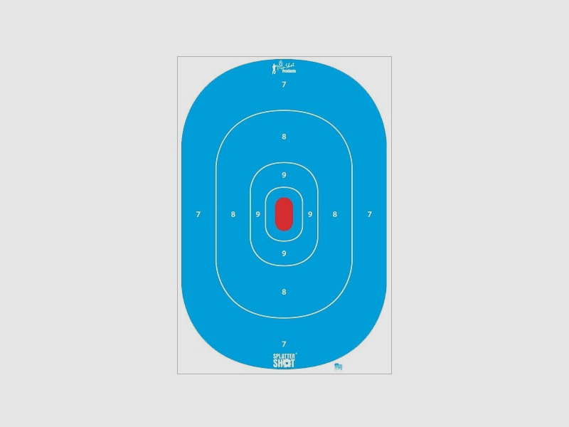 8 Silhouette di Obiettivo Blu