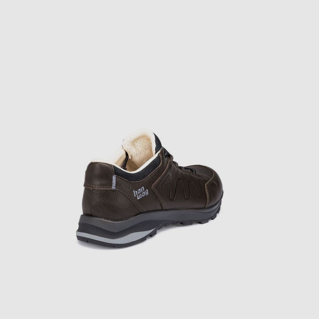 Han Wag Herren Schuhe Travi Low SF Extra Chestnut/Black