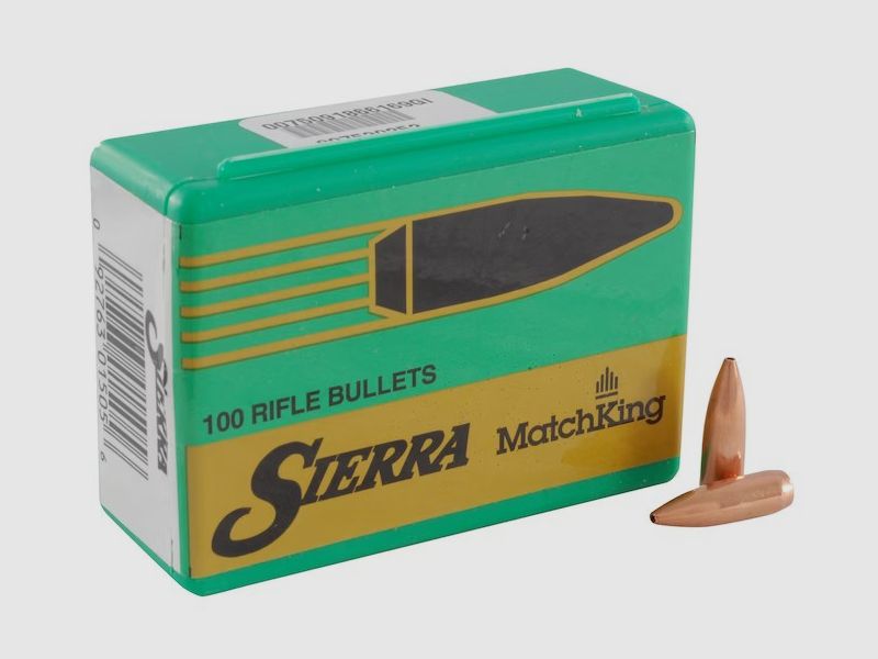 Proiettile Sierra 6mm/.243 70GR HPBT Match 100 pezzi