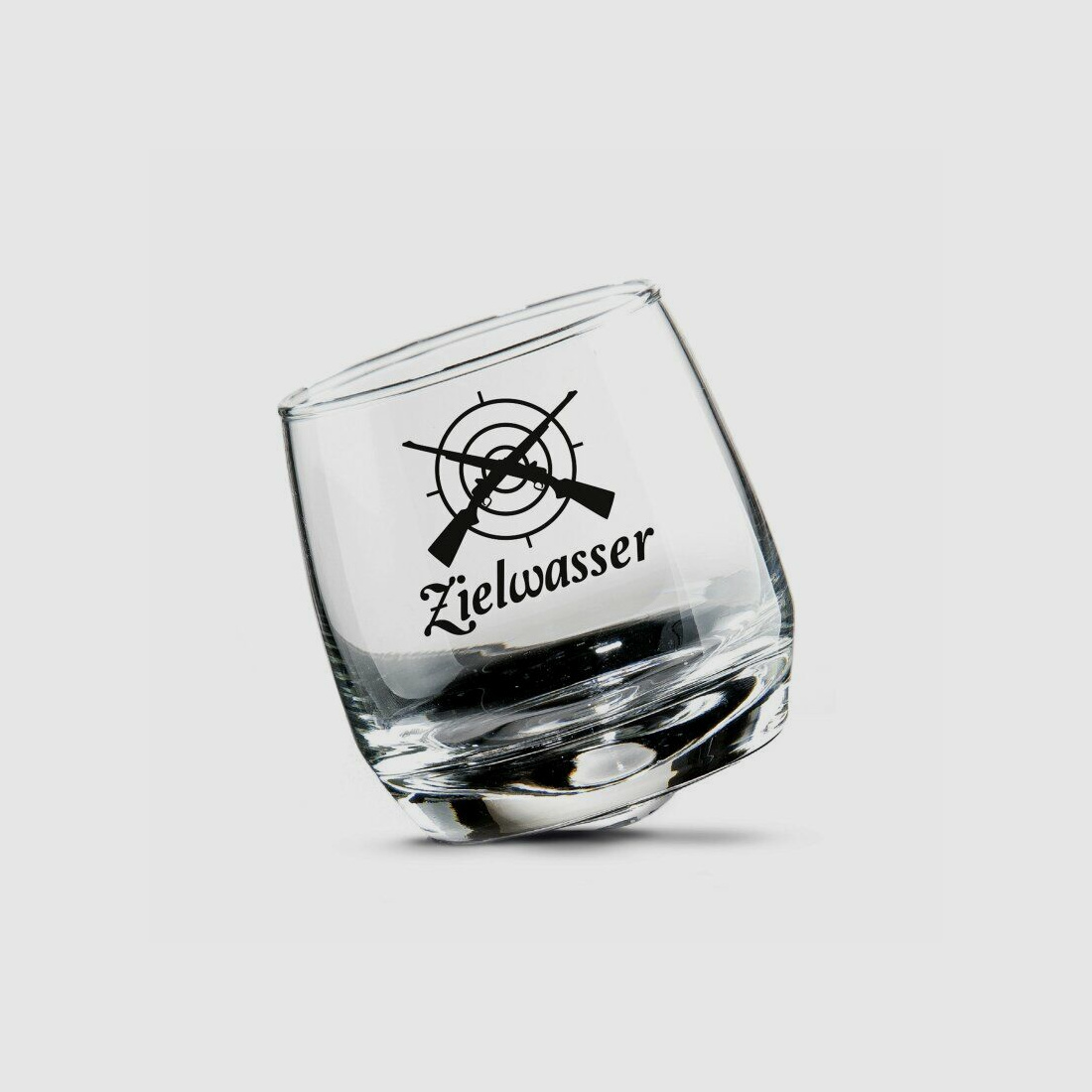 Gilde Handwerk Wackelglas "Zielwasser" - 2er Set