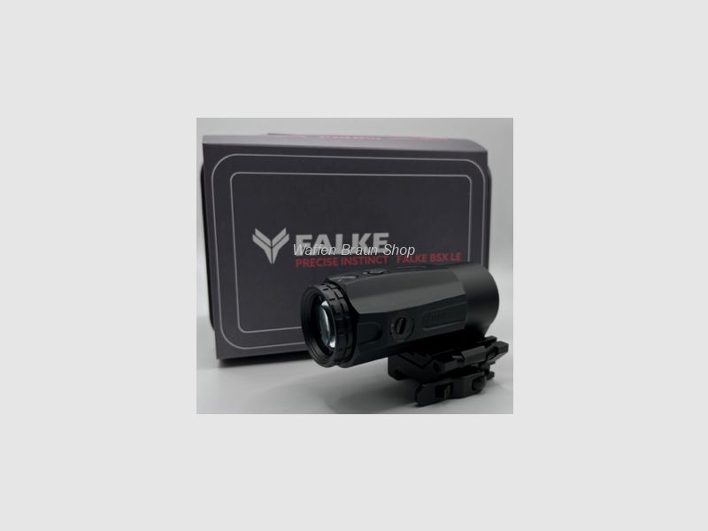 Falke B5xLE, 5x-fach, Vergrößerungsmodul inkl. Gen 2, Federdruck Klappmontage,