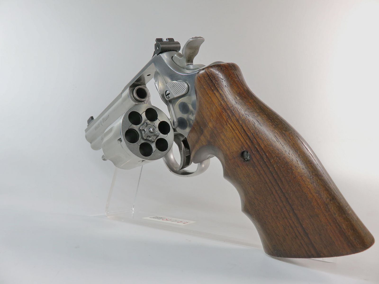 Revolver Smith & Wesson Mod 686-5 Target Champion DL | .357 Mag. | 6 Zoll | Nill-Griff | Gepflegter Zustand