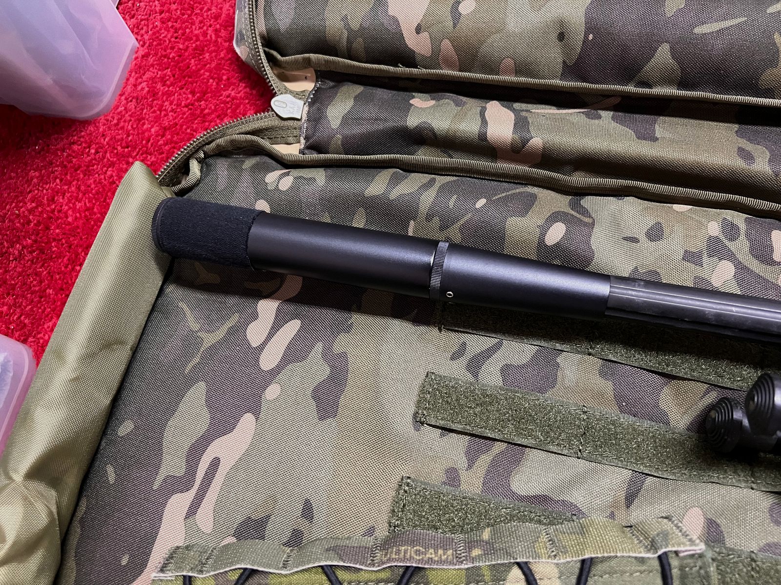 Gamo Zombie 4,5mm Luftgewehr mit Tasche und Zubehör in Oliv 