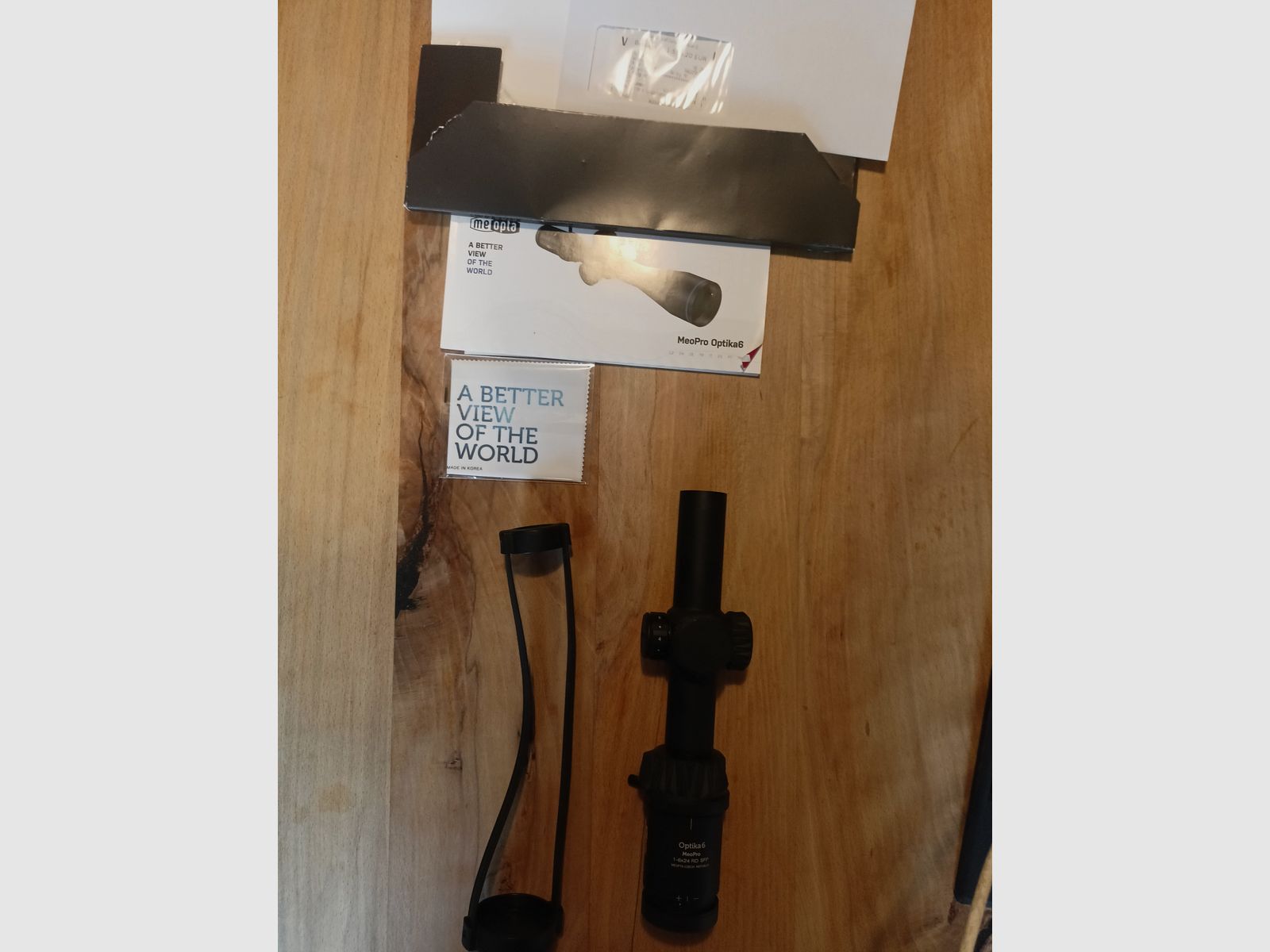 Ottica da battuta Meopro, Optika 6 1-6x24 RD SFP, immagine 1 di 8