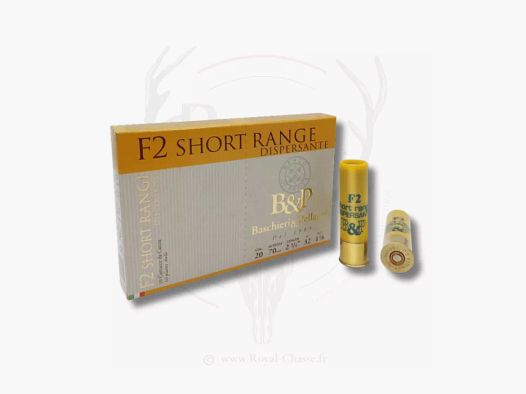 10 cartouches F2 Short Range Cal.20 32G B&P